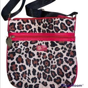 Betsey Johnson Leopard Crossbody